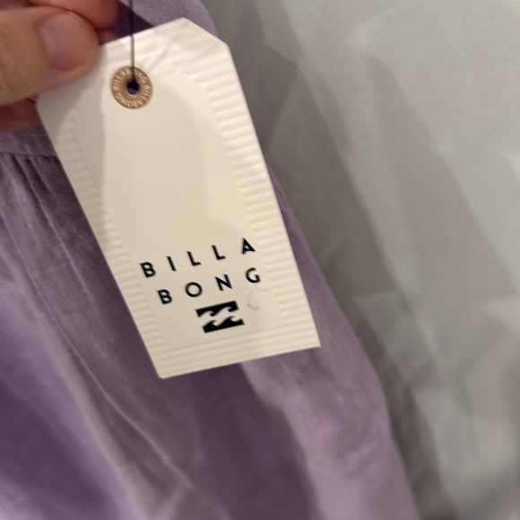 Billabong in a twist mini dress in lilac NWT  size medium - Picture 8 of 9